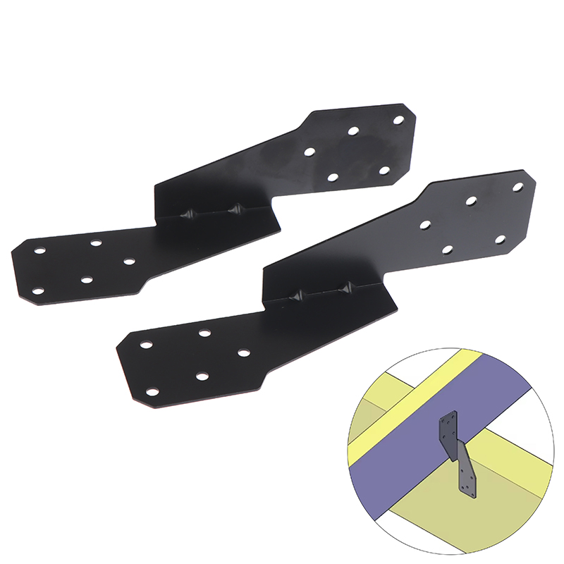 Windsor Knot Tie - 2/5個入り高耐久防風金属バックルハリケーンタイブラケット、トラス・ラフター用構造金具 - 建設用タイオフ金具