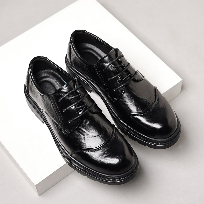メンズレザーシューズ、カジュアルビジネスに最適、多用途で快適 - Men Formal Wear Office のレビューと価格