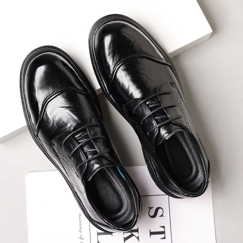 メンズレザーシューズ、カジュアルビジネスに最適、多用途で快適 - Men Formal Wear Office のレビューと価格