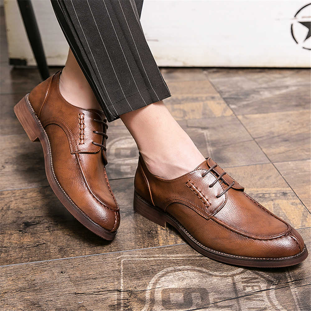 エレガントな滑り止め大型メンズシューズカジュアルスニーカー男 - Large Men Formal Wear のレビューと価格