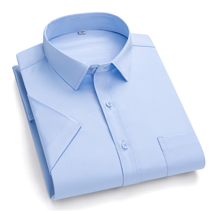 プラスサイズ 7XL 夏用 メンズドレスシャツ カジュアル  - Large Men Formal Wear のレビューと価格